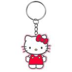 Pyramid Int. Sanrio Hello Kitty Rubberen Sleutelhanger-Hello, Verzamelen, Ophalen of Verzenden, Nieuw