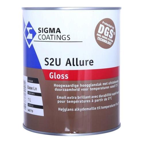 Sigma S2U Allure Gloss - RAL 1032 Bremgeel - 2,5 liter, Doe-het-zelf en Verbouw, Verf, Beits en Lak, Verf, Geel, Nieuw, Minder dan 5 liter