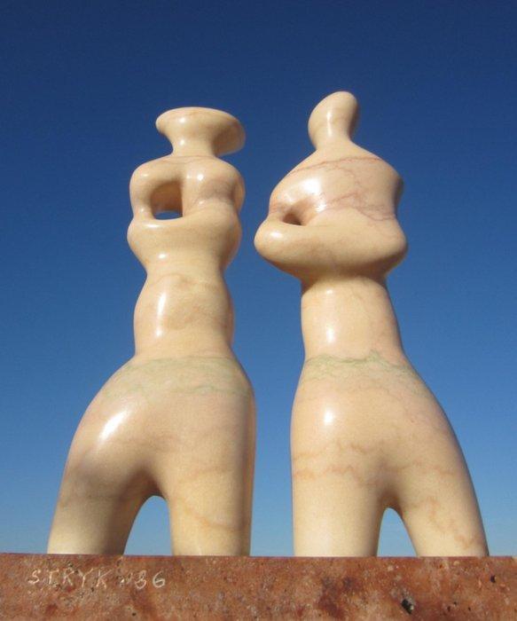 Janos Stryk (1933-2001) - La Famiglia, Antiek en Kunst, Kunst | Designobjecten