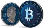 Canada. 5 Dollars 2023 Maple Leaf - Bitcoin, 1 Oz (.999), Postzegels en Munten