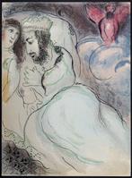 Marc Chagall (1887-1985) - Sara et Abimelech, Antiek en Kunst