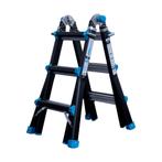 Multifunctionele Professionele Vouwladder Maxall 4x3 Sporten, Doe-het-zelf en Verbouw, Ladders en Trappen, Nieuw, Ladder, Opvouwbaar of Inschuifbaar