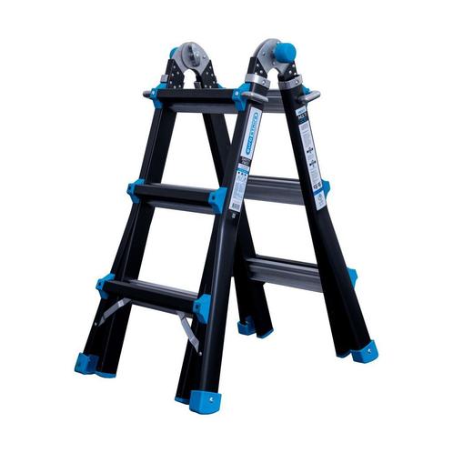Multifunctionele Professionele Vouwladder Maxall 4x3 Sporten, Doe-het-zelf en Verbouw, Ladders en Trappen, Ladder, Nieuw, Opvouwbaar of Inschuifbaar