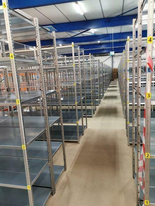 Magazijnstelling stellingkast legbordstelling gebruikt, Zakelijke goederen, Kantoor en Winkelinrichting | Magazijn, Stelling en Opslag