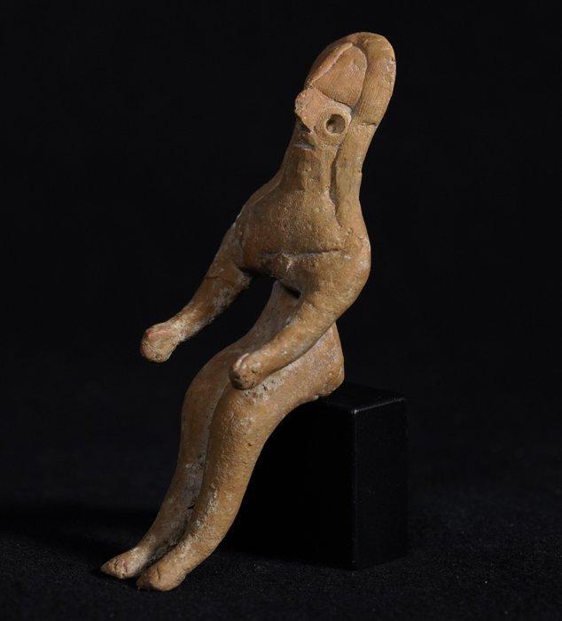 Indus Valley, Mohenjo-daro Terracotta Moedergodheid beeld,, Verzamelen, Mineralen en Fossielen