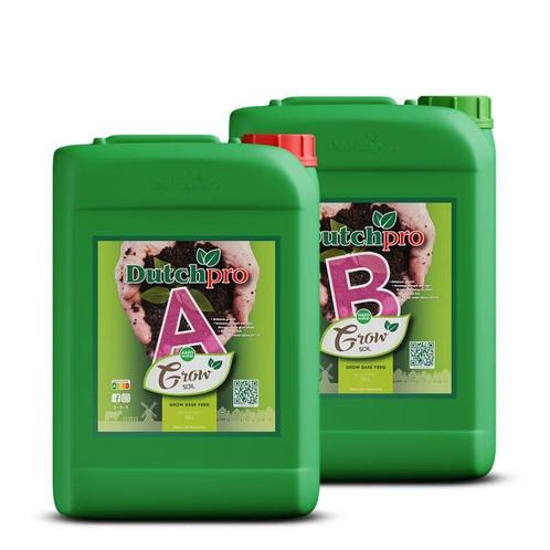 DutchPro, Grow Soil A+B - 10L, Tuin en Terras, Plantenvoeding