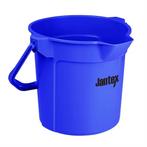 Jantex | blauwe maatemmer met schenktuit | 10ltr, Verzenden