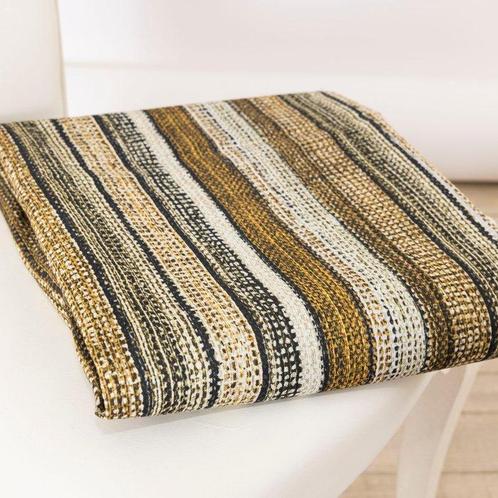 Decoratief gestreept textiel – Linnen effect – Natuurlijke, Antiek en Kunst, Antiek | Kleden en Textiel