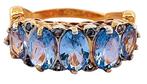 Zonder Minimumprijs - Ring - 9 kt. Geel goud, Zilver, Sieraden, Tassen en Uiterlijk, Ringen, Nieuw