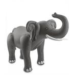 Opblaas olifant 60 x 75 cm - Opblaas decoratie, Hobby en Vrije tijd, Verzenden, Nieuw