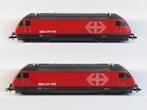 Märklin H0 - 40300 - Elektrische locomotief (2) - 2x Re 460, Nieuw
