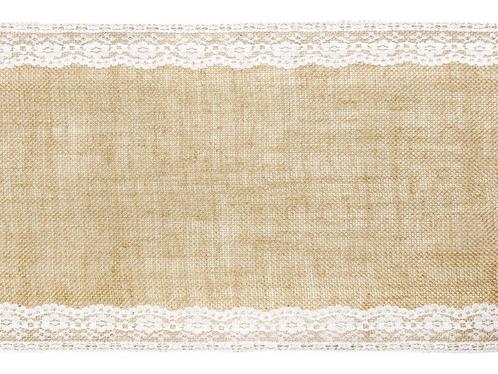 Tafelloper Jute 2,75m, Hobby en Vrije tijd, Feestartikelen, Nieuw, Verzenden