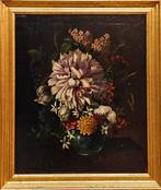 European school (XIX) - Flower vase, Antiek en Kunst, Kunst | Schilderijen | Klassiek