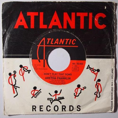 Aretha Franklin - Dont play that song / Let it be - Single, Cd's en Dvd's, Vinyl Singles, Single, Gebruikt, 7 inch, Pop