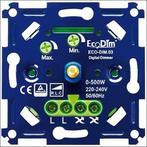 Ecodim - LED dimmer 0-500W Watt fase afsnijding inclusief, Nieuw, Stopcontact