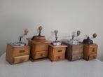 PeDe - Koffiemolen (5) - Hout metaal - koffiemolen, Antiek en Kunst, Curiosa en Brocante