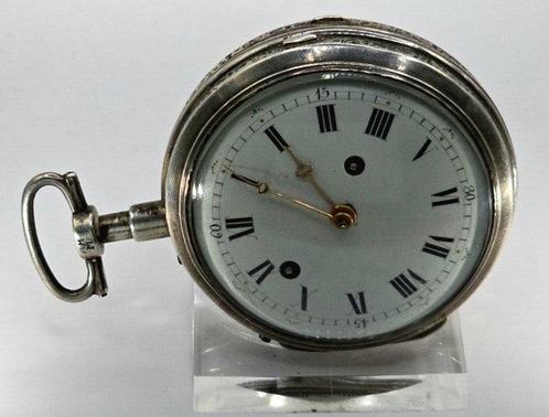 AHM - Mächtige Spindeluhr - Emailleziffernblatt -, Sieraden, Tassen en Uiterlijk, Horloges | Heren