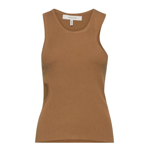 Munthe • bruine top Vannabil • 38, Kleding | Dames, Tops, Bruin, Nieuw, Maat 38/40 (M), Verzenden