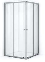 SALE - Isvik 80 x 80 -  Chroom - Douchecabine  -  Douchewand, Ophalen of Verzenden, Nieuw