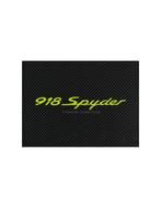 2012 PORSCHE 918 SPYDER HARDCOVER BROCHURE + BOX ENGELS, Nieuw, Porsche, Author