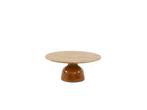 4 Seasons Outdoor June loungetafel caramel met rond teak, Ophalen of Verzenden, Nieuw