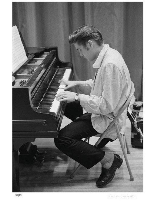 Phillip Harrington - Elvis Presley At The Piano 1956 Limited, Antiek en Kunst, Kunst | Schilderijen | Modern