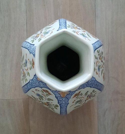 Oud Delft, Nijmegen - Vaas - Aardewerk - peervormig,, Antiek en Kunst, Antiek | Glas en Kristal
