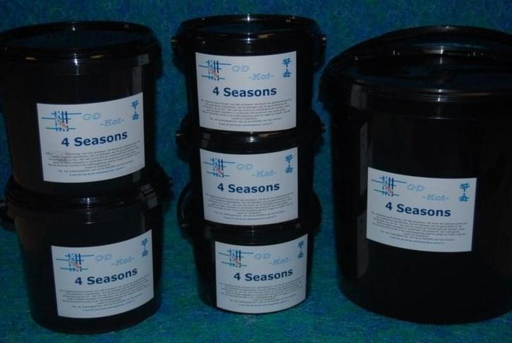 G&D Koi 4 Seasons koivoer 2,5 liter (Visvoer  Koivoer), Tuin en Terras, Vijver-toebehoren, Overige typen, Nieuw, Ophalen of Verzenden