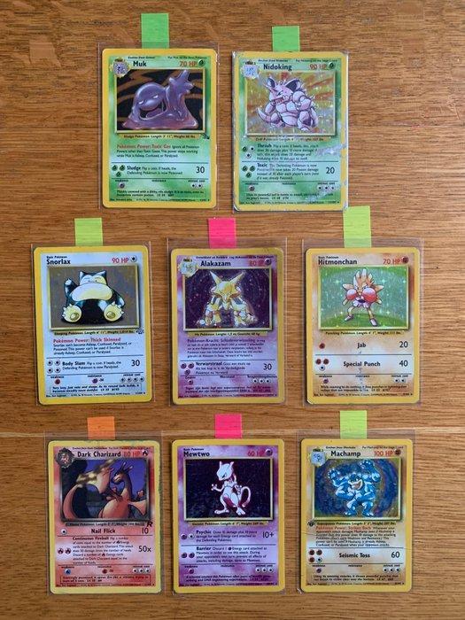 Pokémon - 8 Mixed collection - WOTC - Base set, Hobby en Vrije tijd, Verzamelkaartspellen | Pokémon