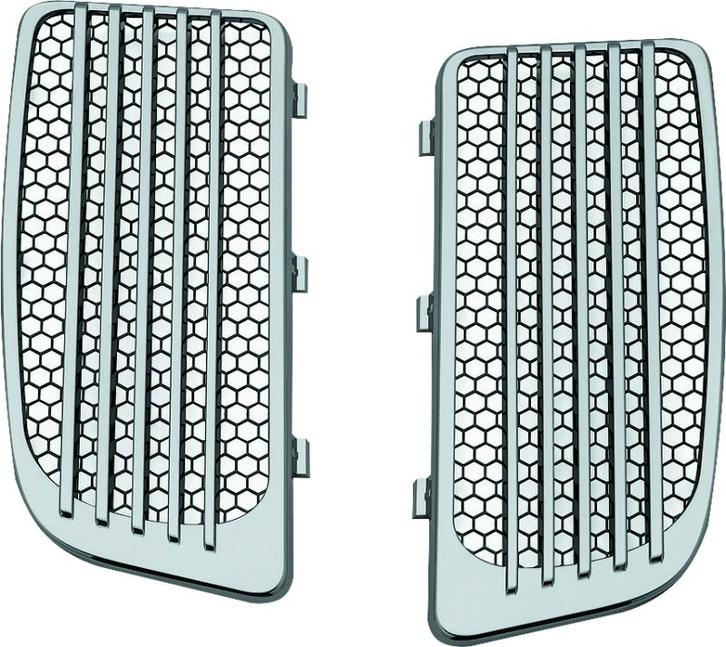 Kuryakyn Radiator Grills For Twin Cooled Models Chrome &, Auto-onderdelen, Carrosserie en Plaatwerk, Ophalen of Verzenden