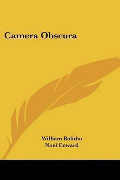Camera Obscura 9781417929023 William Bolitho, Boeken, Overige Boeken, Gelezen, Verzenden