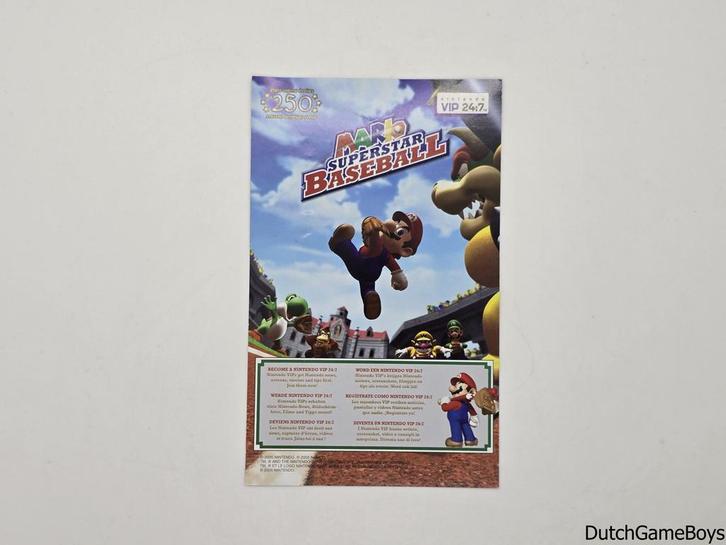 Nintendo Gamecube - Mario Superstar Baseball - PAL - Vip Poi, Spelcomputers en Games, Games | Nintendo GameCube, Gebruikt, Verzenden