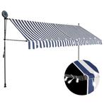 Handmatige Luifel 350cm | Gebruikt | Zonne-energie LED, Tuin en Terras, Nieuw, Ophalen of Verzenden, 150 tot 300 cm, 250 cm tot 450 cm
