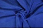 Fleece stof - Blauw - Per 10 meter, Hobby en Vrije tijd, Stoffen en Lappen, 200 cm of meer, Nieuw, Blauw, Polyester