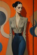 KAUGER (1972) - Caroline 1/1 Toile Large