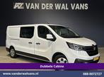 Renault Trafic | 2.0 dCi L2H1 Dubbele Cabine Euro6 Airco |, Auto's, Gebruikt, Euro 6, Renault, Wit