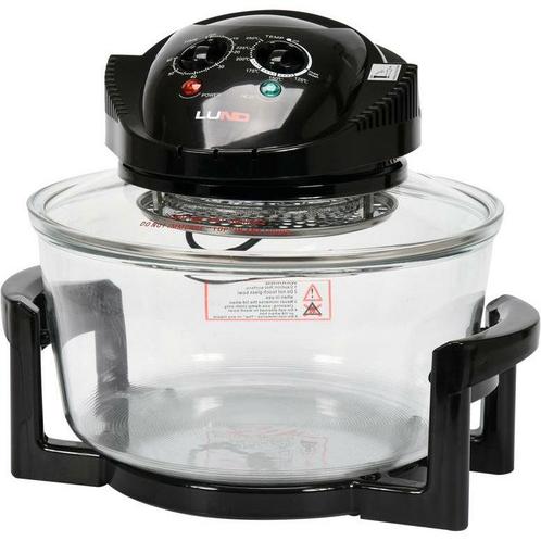 LUND Professional halogeen oven 1400W zwart, Witgoed en Apparatuur, Ovens, Ophalen of Verzenden