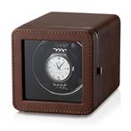 Watchwinder - Horloge doos - Horloge winder - Bruin - Olvy, Verzenden, Zo goed als nieuw