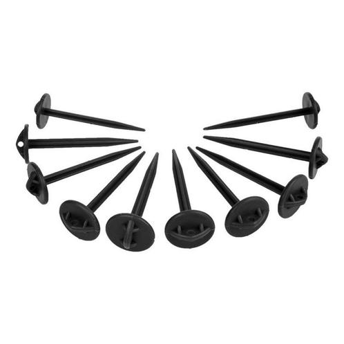 ProPlus Kunststof grondzeilpennen - Ø 7.5 x 90 mm - zwart.., Caravans en Kamperen, Caravan accessoires, Nieuw, Ophalen of Verzenden