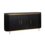 *WOONWINKEL* Tower Living Rivello Dressoir Ovaal Met Messing, Huis en Inrichting, Verzenden, Nieuw
