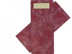 Specipack Pochet - marble bordeaux + ecru servet - 500 stuks, Ophalen of Verzenden