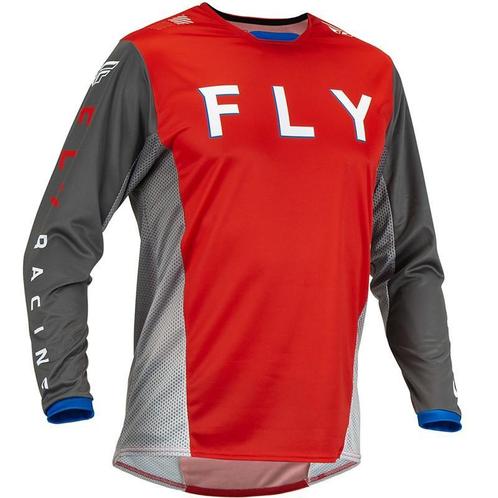 Cross-shirt Rood Fly Racing Kinetic - MAAT L, Motoren, Kleding | Motorkleding, Nieuw met kaartje, Motorcrosskleding, Verzenden