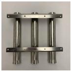 Bieden: Nautinox Marine Stainless Steel Fishing Rod Holder, Watersport en Boten, Ophalen of Verzenden, Nieuw, Kabel of Apparatuur