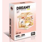 Dreamy mini house Slaapkamer Bedroom met ledlamp DIY Mode..., Verzenden, Nieuw