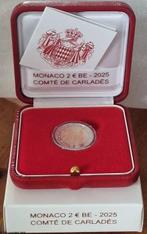 Monaco. 2 Euro 2025 Comté de Carladès Proof
