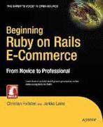 Beginning Ruby on Rails E commerce 9781590597361, Zo goed als nieuw, Verzenden