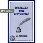 Opstellen over rapportage 9789023231714 G.P. Hoefnagels, Boeken, Verzenden, Gelezen, G.P. Hoefnagels