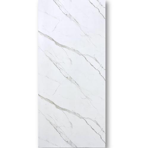 PVC Marmer Wandpaneel Wit Glans Bianco Calacata 2, Huis en Inrichting, Woonaccessoires | Wanddecoraties, Nieuw, Ophalen of Verzenden