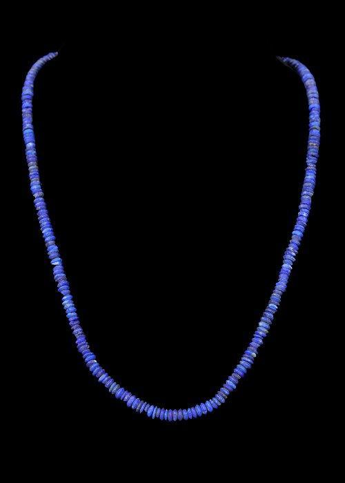 West-Aziatisch Lapis Lazuli Kralenketting (Zonder, Antiek en Kunst, Antiek | Overige Antiek