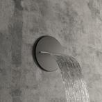 Cascade Salenzi Giro Inbouw Watervaluitloop Mat Zwart, Doe-het-zelf en Verbouw, Sanitair, Ophalen of Verzenden, Nieuw, Kraan